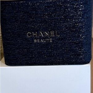 Chanel Beauté Midnight Blue Cosmetic Pouch